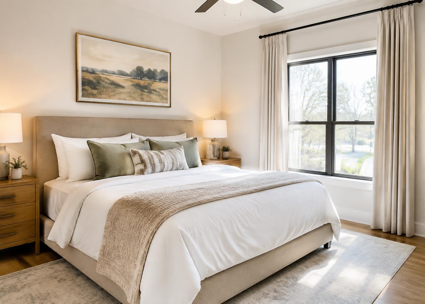 Clean interior representing Airbnb and Short-Term Rental Cleaning